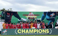 B.Bình Dương vô địch giải bóng đá quốc tế U13 Việt Nam - Nhật Bản 2020