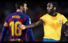 Pele nói gì khi bị Messi san bằng kỷ lục?