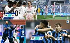 AC Milan và Inter Milan cùng giành chiến thắng, so kè trên BXH Serie A
