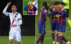 Barcelona 1-1 Eibar: Vắng Messi, "Gã khổng lồ" chia điểm thất vọng