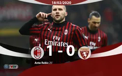 AC Milan giành chiến thắng tối thiểu trên sân nhà