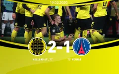UEFA Champions League, Dortmund 2-1 PSG: Haaland lập cú đúp, Dortmund thắng PSG ở trận lượt đi