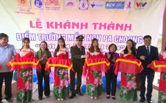 Xây dựng điểm trường vùng cao tại bản Pa Choong