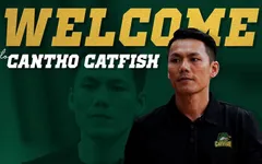 Ban huấn luyện Cantho Catfish bổ sung cái tên bất ngờ vào ghế nóng