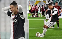 Ronaldo đá hỏng penalty, Juventus vẫn vào chung kết Cúp Quốc gia Italia