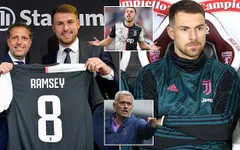 Kình địch của Arsenal nhắm "giải cứu" Ramsey khỏi Juventus