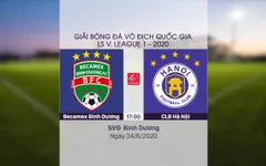 VIDEO Highlights: B.Bình Dương 0-2 CLB Hà Nội (Vòng 6 LS V.League 1-2020)