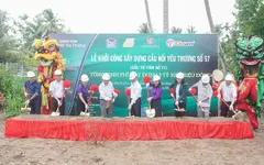 Dự án "Cầu nối yêu thương" khởi công cây cầu thứ 57 trị giá 3,5 tỷ đồng