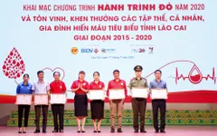 Hành trình đỏ 2020 tại Lào Cai thu được gần 900 đơn vị máu