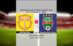 VIDEO Highlights: DNH Nam Định 1-1 Becamex Bình Dương (Vòng 11 LS V.League 1-2020)