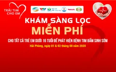 “Trái tim cho em" tiếp tục hành trình khám sàng lọc tim bẩm sinh cho các em nhỏ tại Hải Phòng