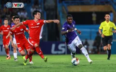 ẢNH: CLB Hà Nội chia điểm với CLB Viettel trong trận derby Thủ đô