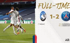 Kết quả Atalanta 1-2 PSG: Ngược dòng kịch tính, Neymar và đồng đội vào bán kết Champions League