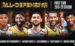 NBA công bố đội hình tiêu biểu mùa giải 2019 - 2020