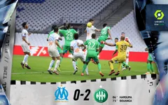 Đá bù VĐQG Pháp Ligue I: Marseille thất bại trước Saint-Etienne