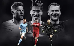 Cầu thủ xuất sắc nhất châu Âu 2020: Không có Ronaldo và Messi