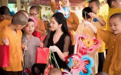 Hoa hậu Tô Diệp Hà mang Trung thu ấm áp cho trẻ em cơ nhỡ
