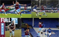 Everton 0-1 West Ham: Everton đứt mạch thắng, West Ham tìm lại niềm vui