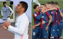 Real Madrid 1-2 Levante: Cú sốc tại Madrid