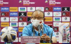 HLV Park Hang Seo: "Điều quan trọng nhất là chúng tôi cần cố gắng để có điểm số"