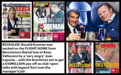 Báo châu Âu nói gì về quyết định sa thải HLV Ronald Koeman
