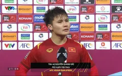 Quang Hải: "ĐT Việt Nam đã chơi tốt trước ĐT Nhật Bản"