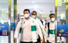 ĐT Saudi Arabia có mặt tại Hà Nội chuẩn bị trận đấu với ĐT Việt Nam ngày 16/11
