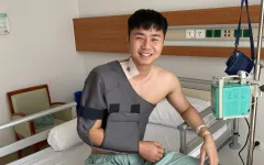 Thủ môn Văn Toản phẫu thuật thành công