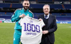 Benzema giúp Real Madrid cán mốc 1000 bàn thắng