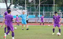 HLV Park Hang-seo và các học trò hướng tới mục tiêu 3 điểm ở lượt trận cuối bảng B