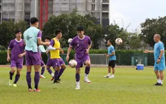 AFF Cup 2020 | Bộ đôi trụ cột trở lại tập luyện cùng ĐT Việt Nam