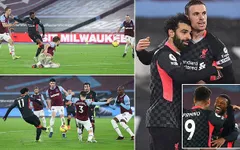 West Ham 1-3 Liverpool: Salah tỏa sáng, hiệp 2 bùng nổ!