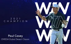 Paul Casey vô địch giải golf Dubai Desert Classic