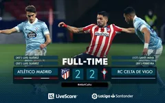 Luis Suarez tỏa sáng, Atletico Madrid vẫn mất điểm đáng tiếc