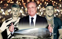 Real Madrid và kế hoạch 4 năm tiếp theo với  chủ tịch Florentino Perez: Mua cả Haaland lẫn Mbappe?