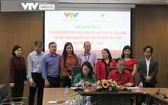Chương trình "Ký kết hợp tác giữa Quỹ Tấm lòng Việt, Đài THVN và Hội Chữ thập đỏ Việt Nam"