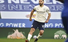 Aguero sẽ vắng mặt trong 3 trận tới của Manchester City