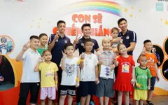 Quang Hải, Đoàn Văn Hậu, Văn Quyết tham gia “Con sẽ chiến thắng” dành cho bệnh nhi ung thư - Hàng trăm nụ cười được tiếp sức