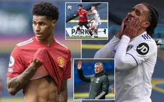 Hàng công mờ nhạt, Man Utd chia điểm với Leeds
