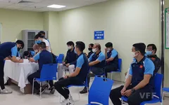 Điều chỉnh kế hoạch tiêm vắc xin phòng COVID-19 của các cầu thủ ĐTQG Việt Nam