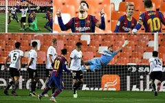 Barcelona thắng ngược kịnh tính trước Valencia