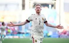 De Bruyne tỏa sáng đẳng cấp ngay trận đầu tiên ra sân tại EURO 2020