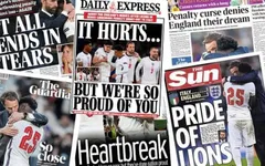 Truyền thông Anh nói gì về thất bại trong trận chung kết EURO 2020?