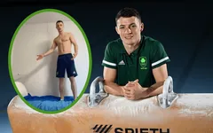 VĐV Olympic thử giường giấy của Nhật Bản
