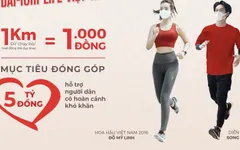 Khởi động giải đi/chạy bộ trực tuyến vì cộng đồng