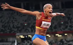 Olympic Tokyo 2020 | VĐV điền kinh Venezuela phá kỷ lục Thế giới nội dung nhảy 3 bước nữ