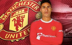 Raphael Varane hoàn tất việc gia nhập Manchester United