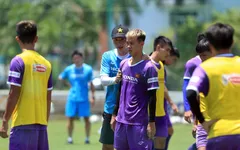 ĐT U22 Việt Nam căng sức tập luyện dưới trời nắng gắt