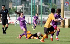 Đội tuyển nữ Quốc gia tái đấu U15 nam Futsal
