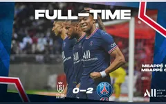 Reims 0-2 PSG: Mbappe chói sáng trong ngày ra mắt của Lionel Messi